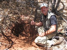 Glorieta Expeditions - Greg thinks he has found a large one too...