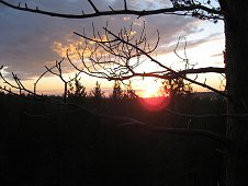 Muonionalusta Expedition - Sunset over the Arctic.