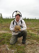 Muonionalusta Expedition - Just about the perfect sized meteorite.