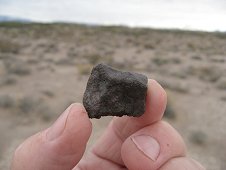 Nevada Expeditions - 20.2 gram chondrite, 70 percent crusted.