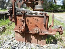 Sutter's Mill Expedition - Abandoned mining machinery.