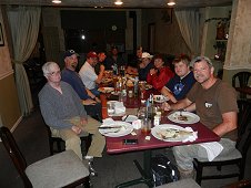 Sutter's Mill Expedition - Hungry group of hunters after a long day.