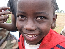 Thika, Kenya Expedition - One of the many local kids who seem to appear from nowhere when we arrived.