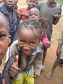 Thika, Kenya Expedition - Thumbs Up! Support from the whole village.