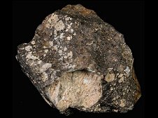 NWA 5000 Lunar Highlands Gabbro Meteorite