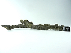 Fulgurite 'Frozen Lightning' - Morocco