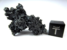 Acanthite (Silver Sulfide) - Morocco