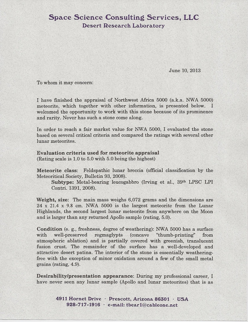 Formal Appraisal Page 1