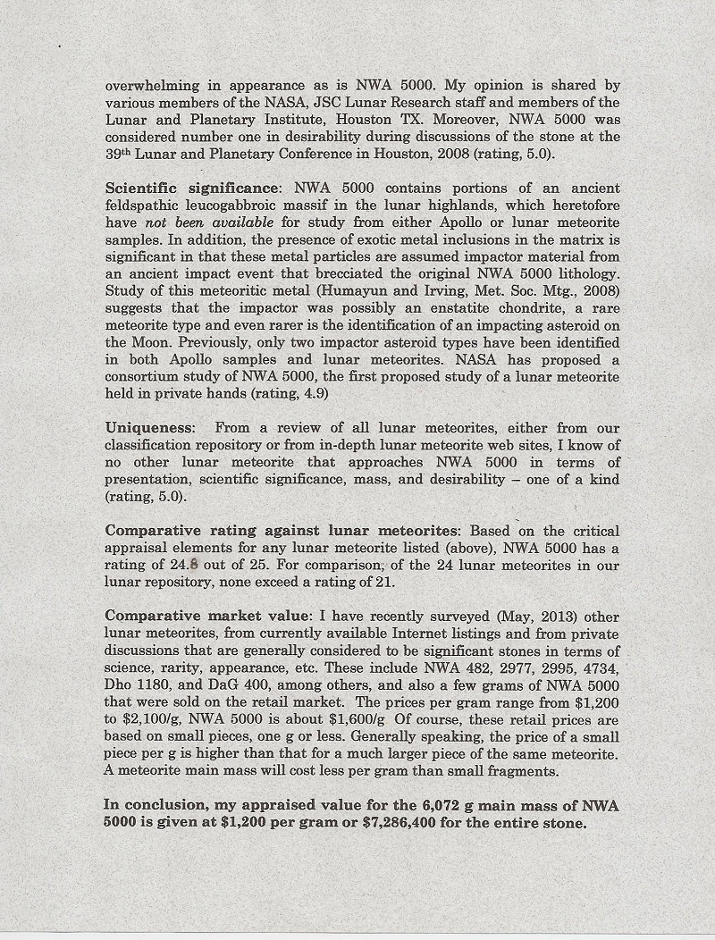 Formal Appraisal Page 2